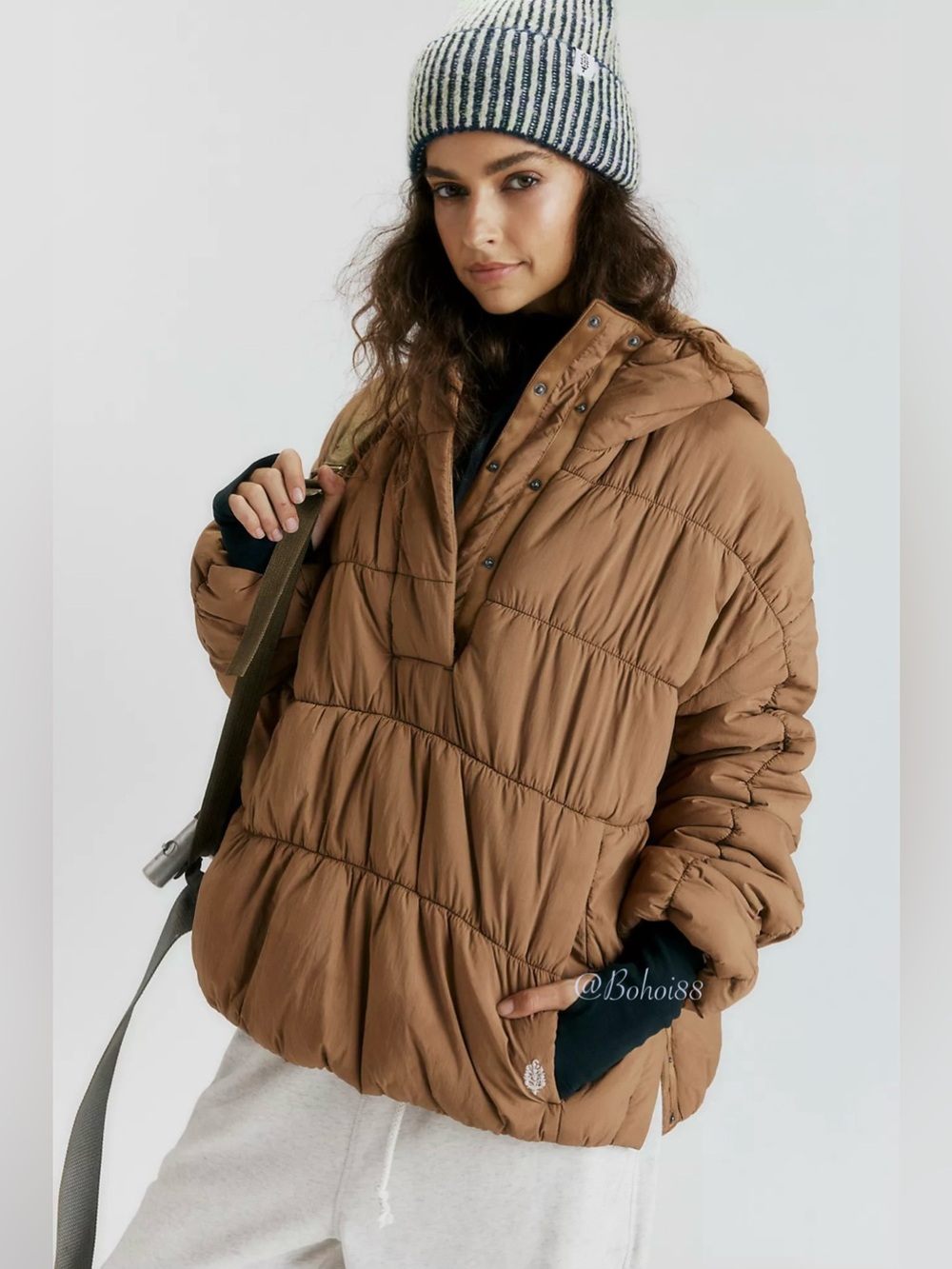 NWT Free People Polly Puffer Pullover - Picture 8 of 8